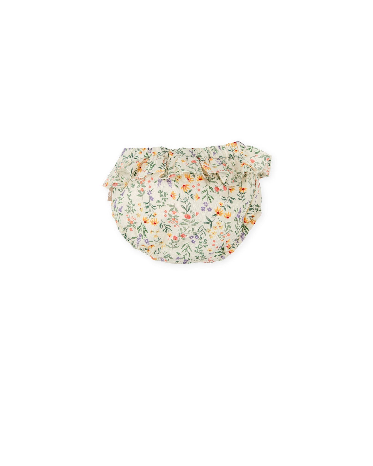 Autumn Floral Baby Bloomers in Soft Brushed Cotton
