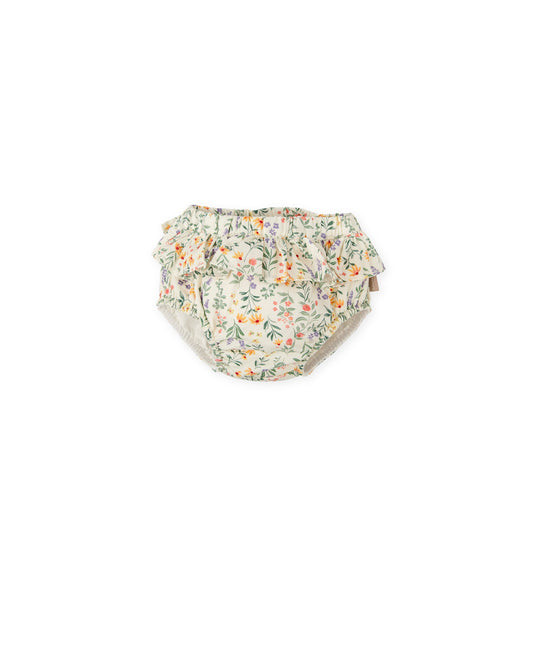 Autumn Floral Baby Bloomers in Soft Brushed Cotton