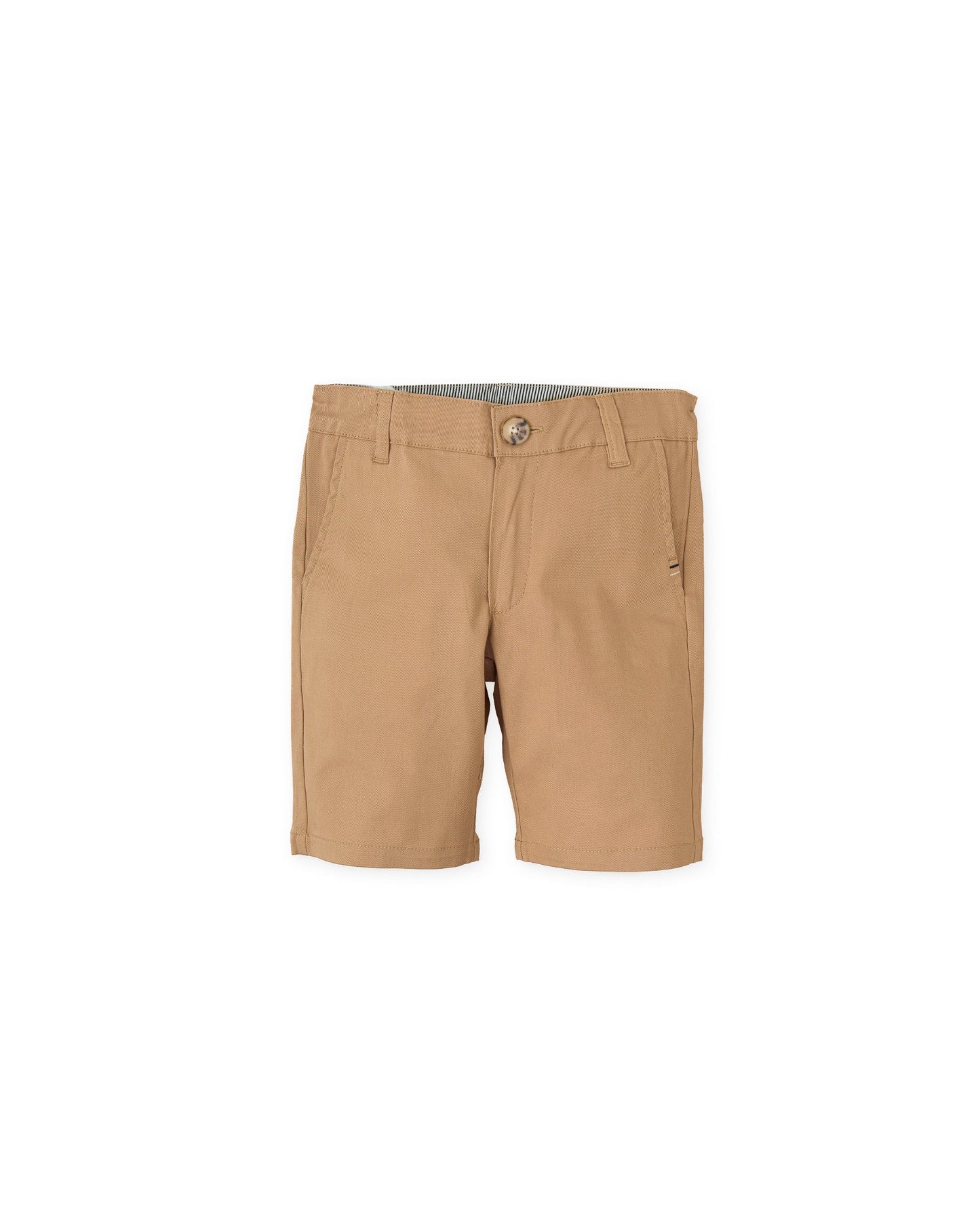 Kids' Stretch Gabardine Bermuda Shorts - 5 Colors, Adjustable Waist