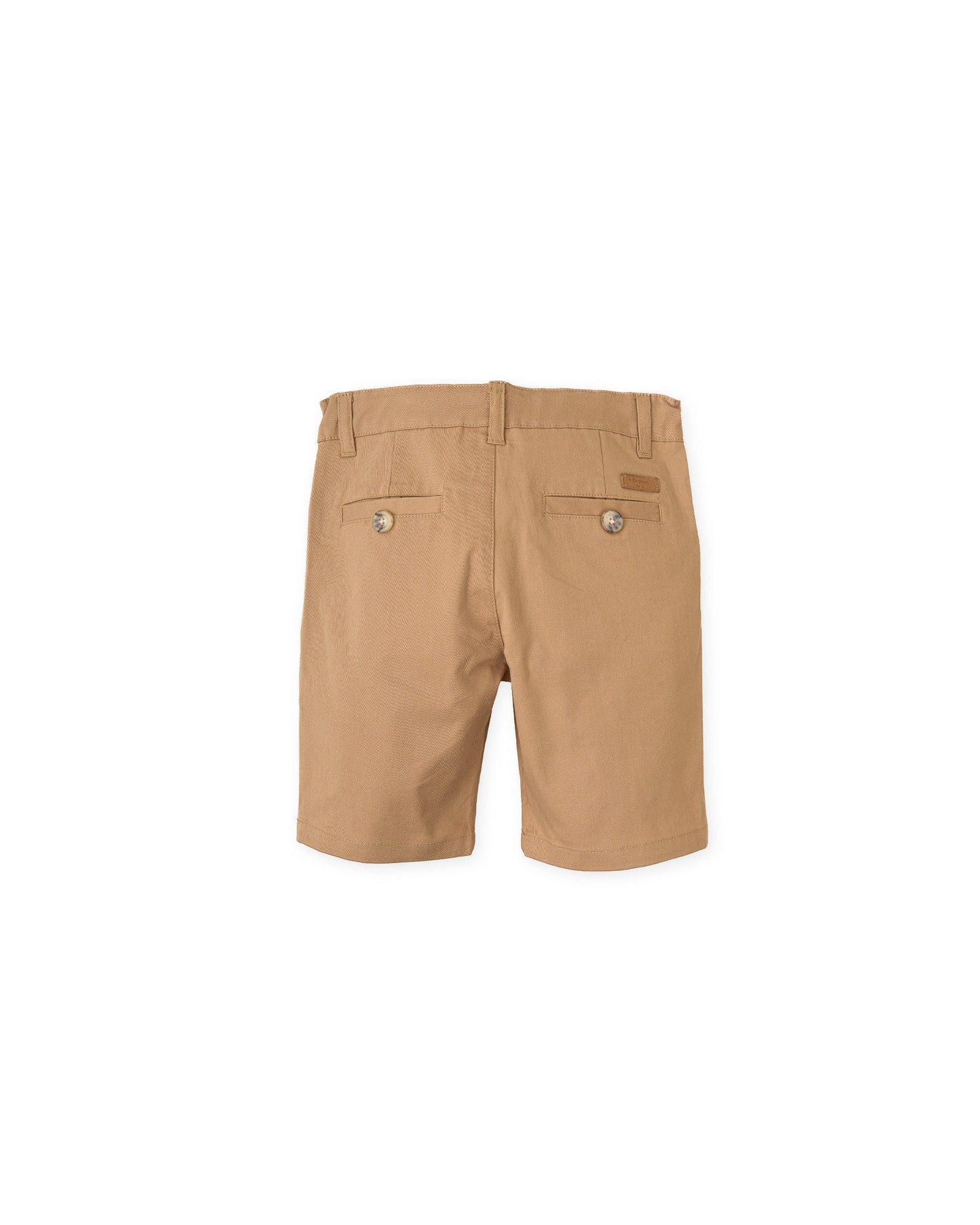 Kids' Stretch Gabardine Bermuda Shorts - 5 Colors, Adjustable Waist