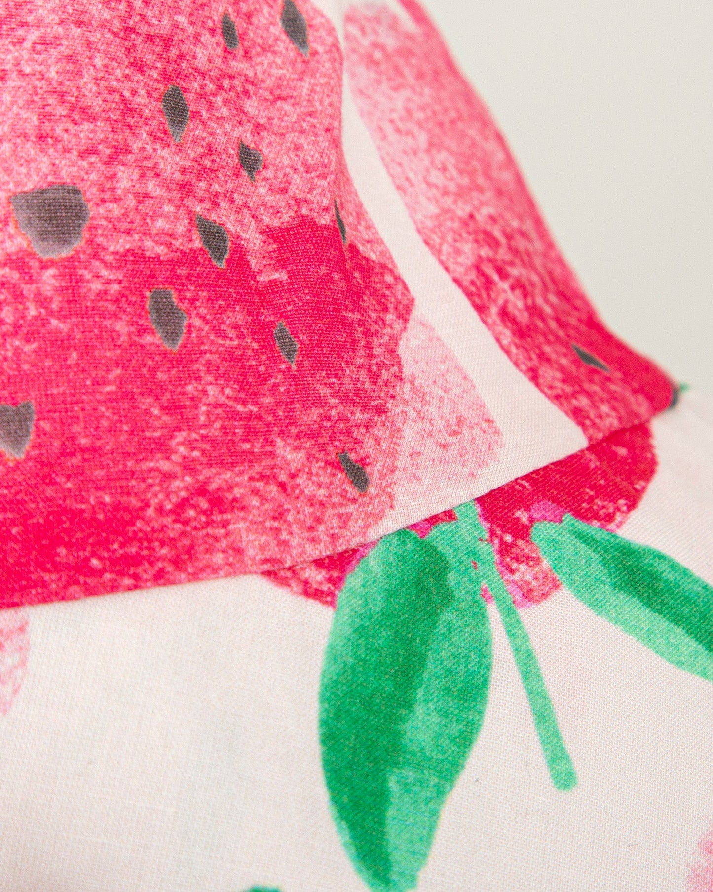 Kids' Watermelon Bucket Hat - Breathable Cotton Summer Essential