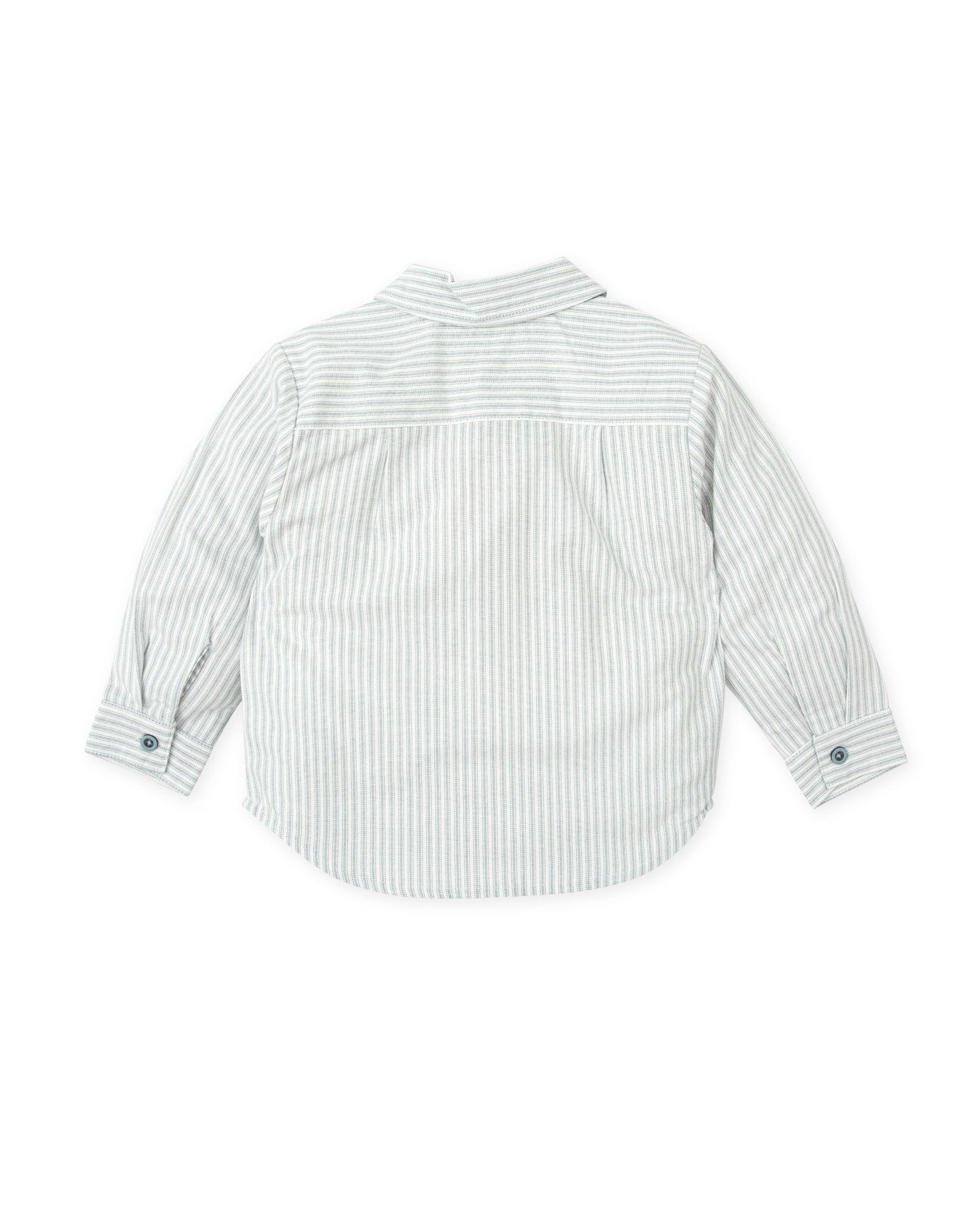 Stylish Sea Green Oxford Shirt for Kids - 100% Cotton Comfort
