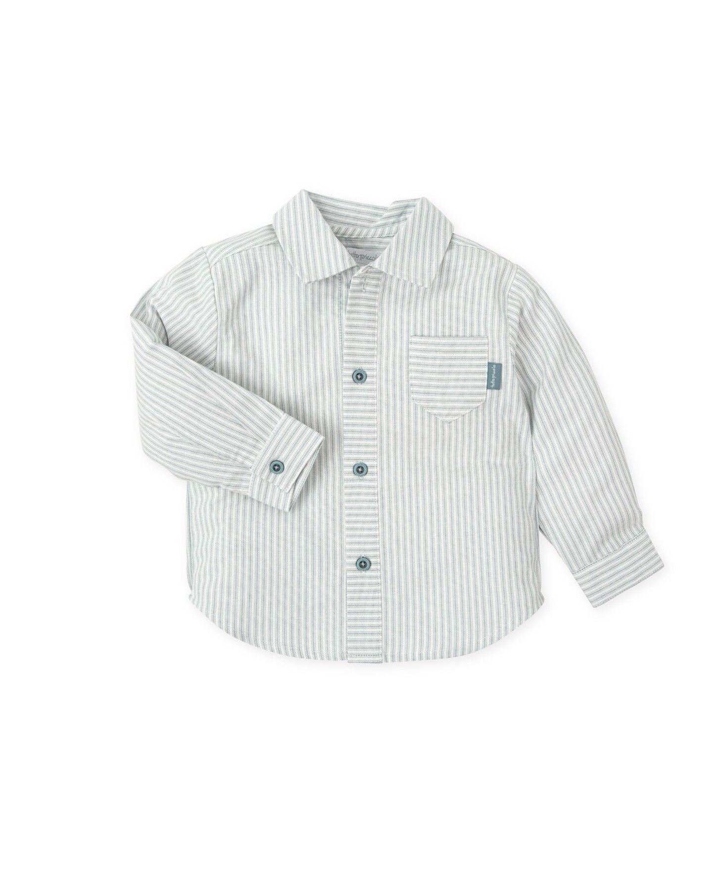 Stylish Sea Green Oxford Shirt for Kids - 100% Cotton Comfort