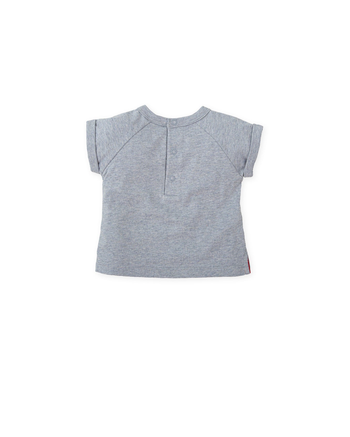 Indigo Baby Boy T-Shirt - Heather Grey | Embroidered Beach Ball Design