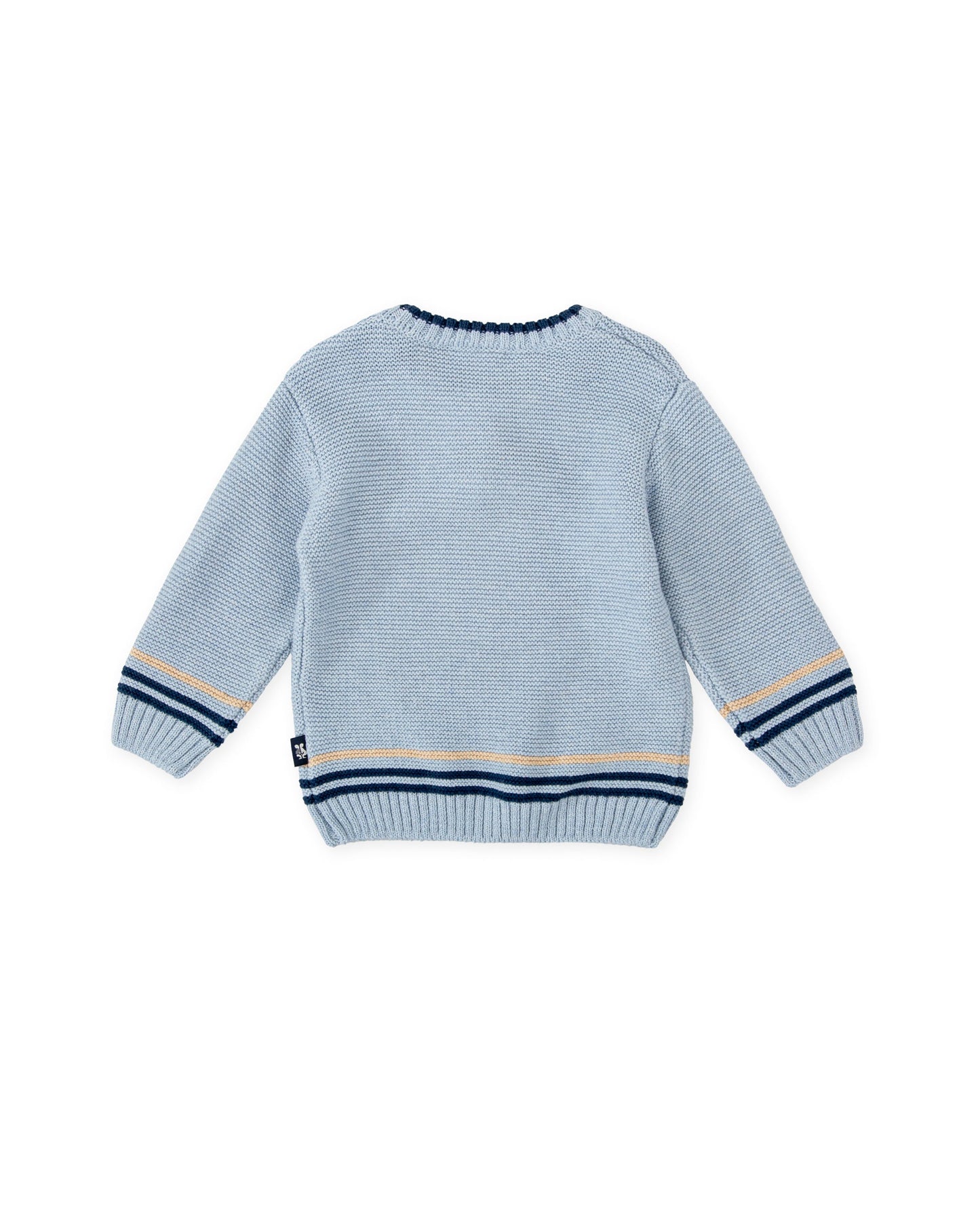 Charming Sailor Seal Knit Sweater for Kids - Cozy & Stylish