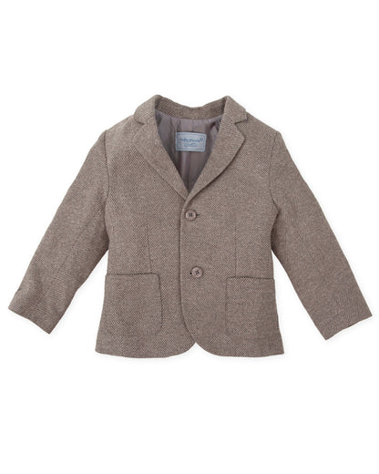 Sophisticated Grey Kids' Blazer - Durable & Comfortable Design