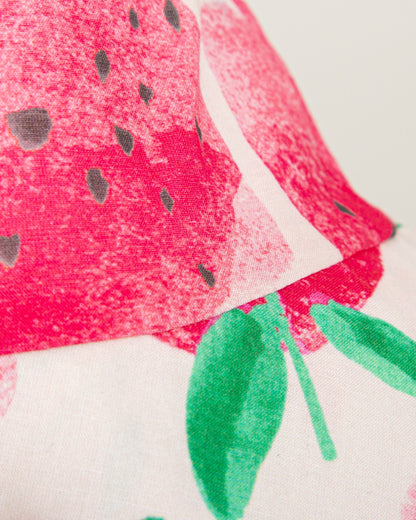 Kids' Watermelon Bucket Hat - Breathable Cotton Summer Essential