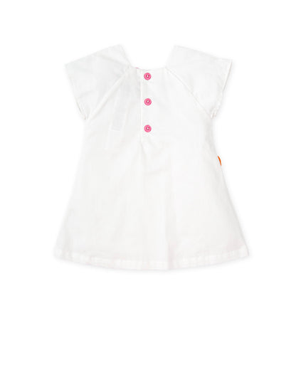 Elegant White Satin Dress with Floral Embroidery for Special Occasions